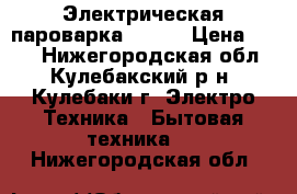 Электрическая пароварка Triza › Цена ­ 600 - Нижегородская обл., Кулебакский р-н, Кулебаки г. Электро-Техника » Бытовая техника   . Нижегородская обл.